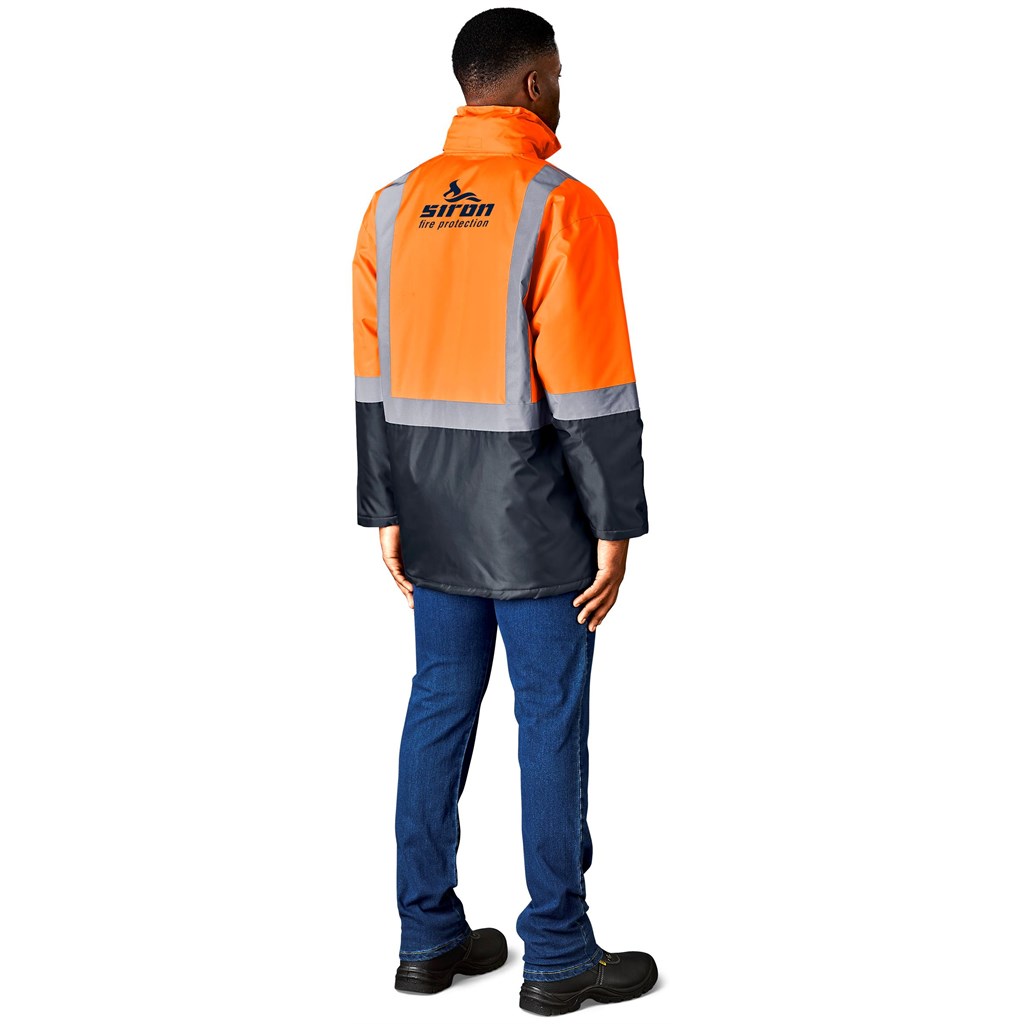 Hazard Padded Two-Tone Hi-Viz Reflective Jacket - Image 22