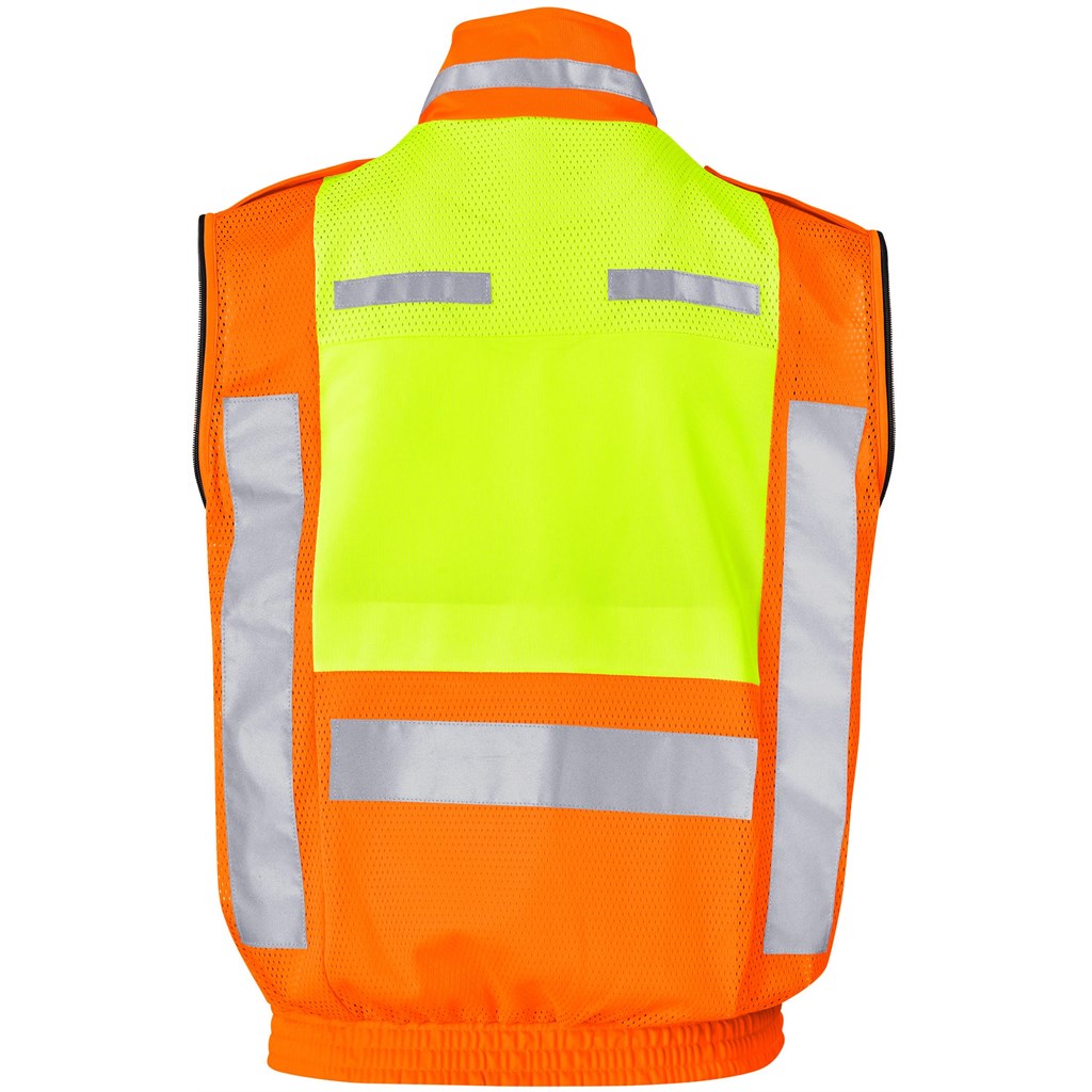 Metro Two-Tone Hi-Viz Reflective Zip-Off Jacket - Image 8