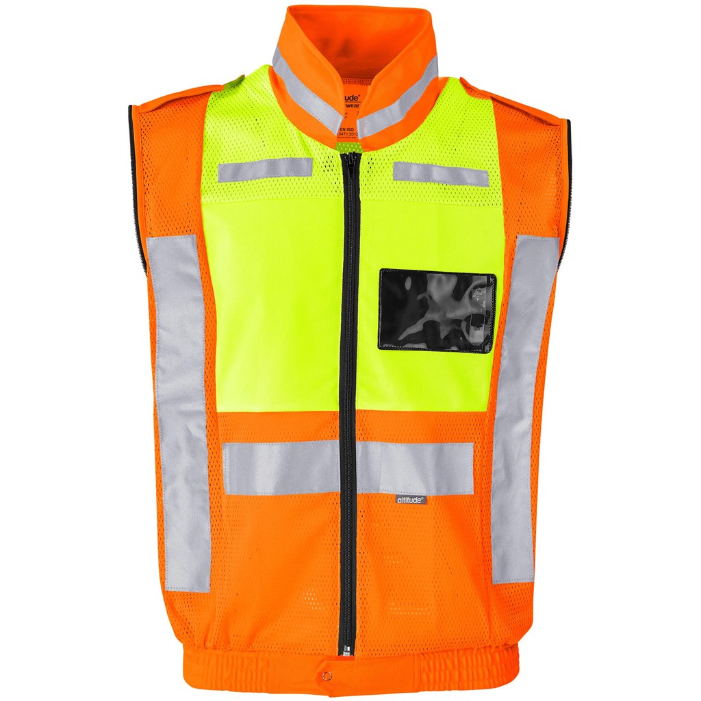 Metro Two-Tone Hi-Viz Reflective Zip-Off Jacket - Image 6