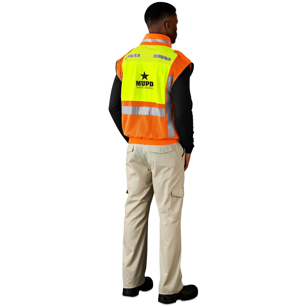 Metro Two-Tone Hi-Viz Reflective Zip-Off Jacket - Image 5