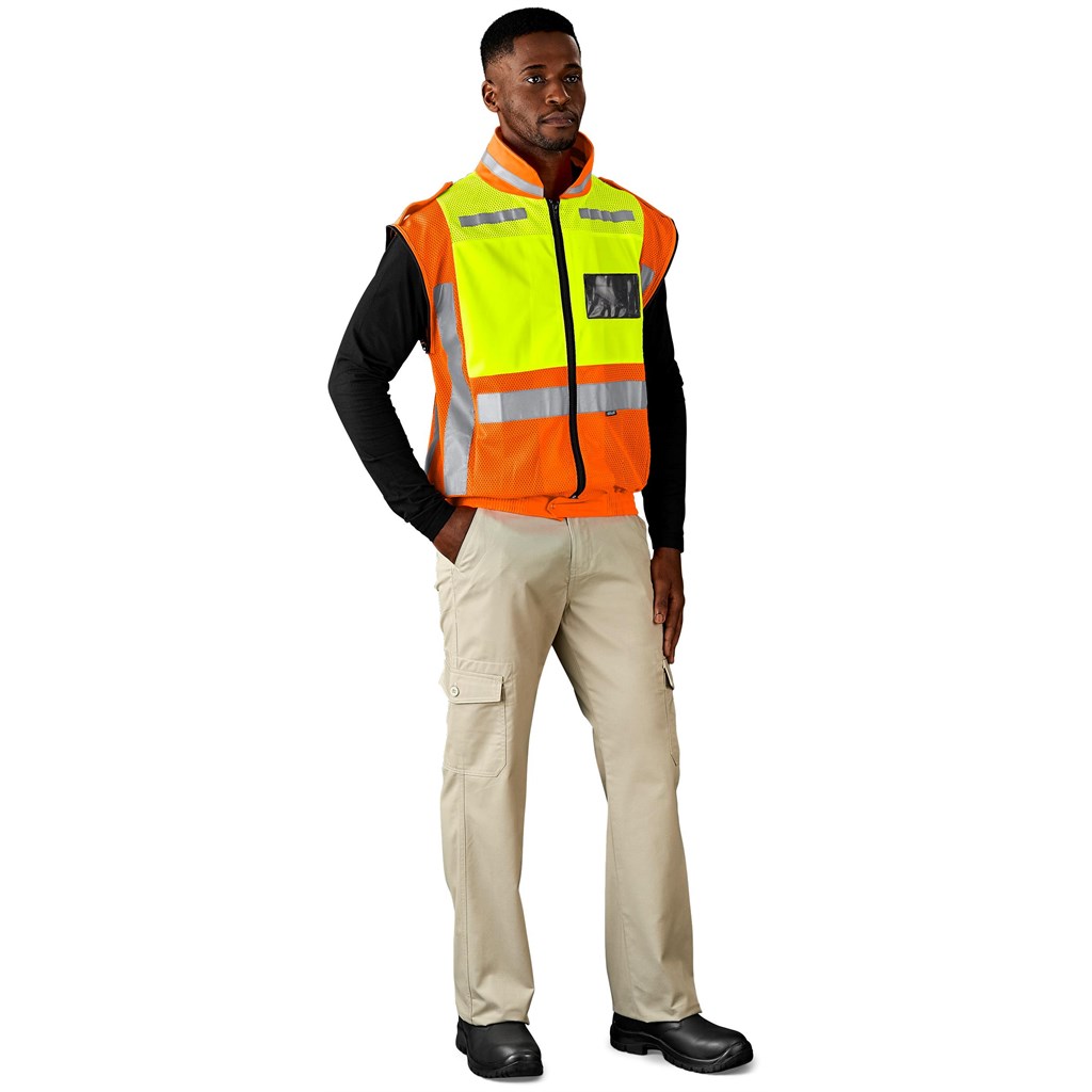 Metro Two-Tone Hi-Viz Reflective Zip-Off Jacket - Image 19